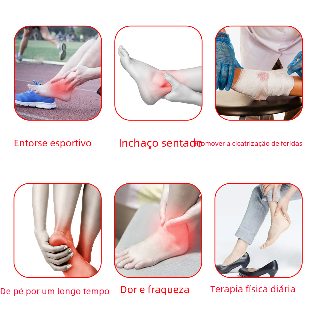 Infrared Therapy Anklet with Red Light Heating T048-F