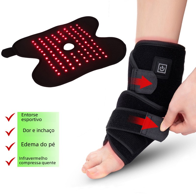 Infrared Therapy Anklet with Red Light Heating T048-F